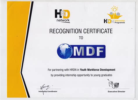 hcdrd certificate